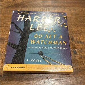 Go set a Watchman by Harper Lee and read by Reese Witherspoon New Audio Book CD